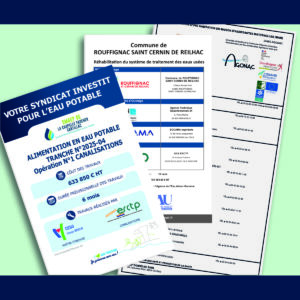 Panneaux de chantier grand format, structure bois